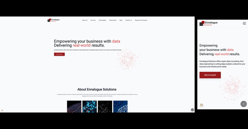 Consulting Firm Website